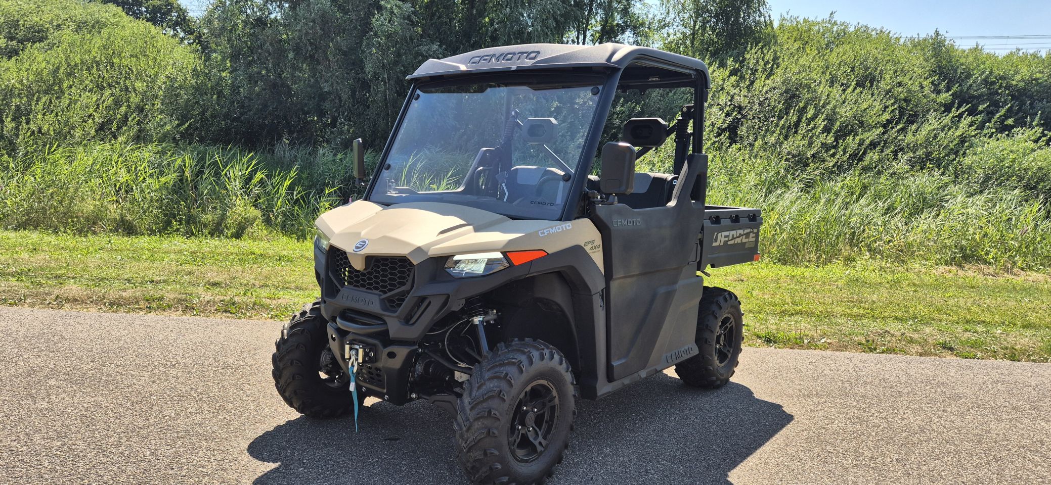 Cf-moto uforce 600 Nieuwstaat 2025 230km