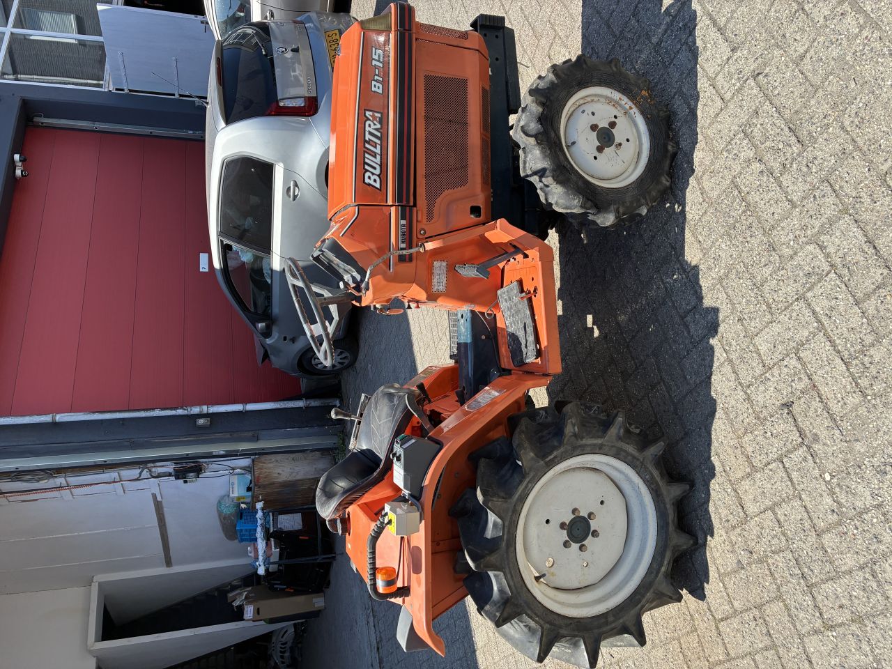 Kubota b1400 4x4 met Grondfrees