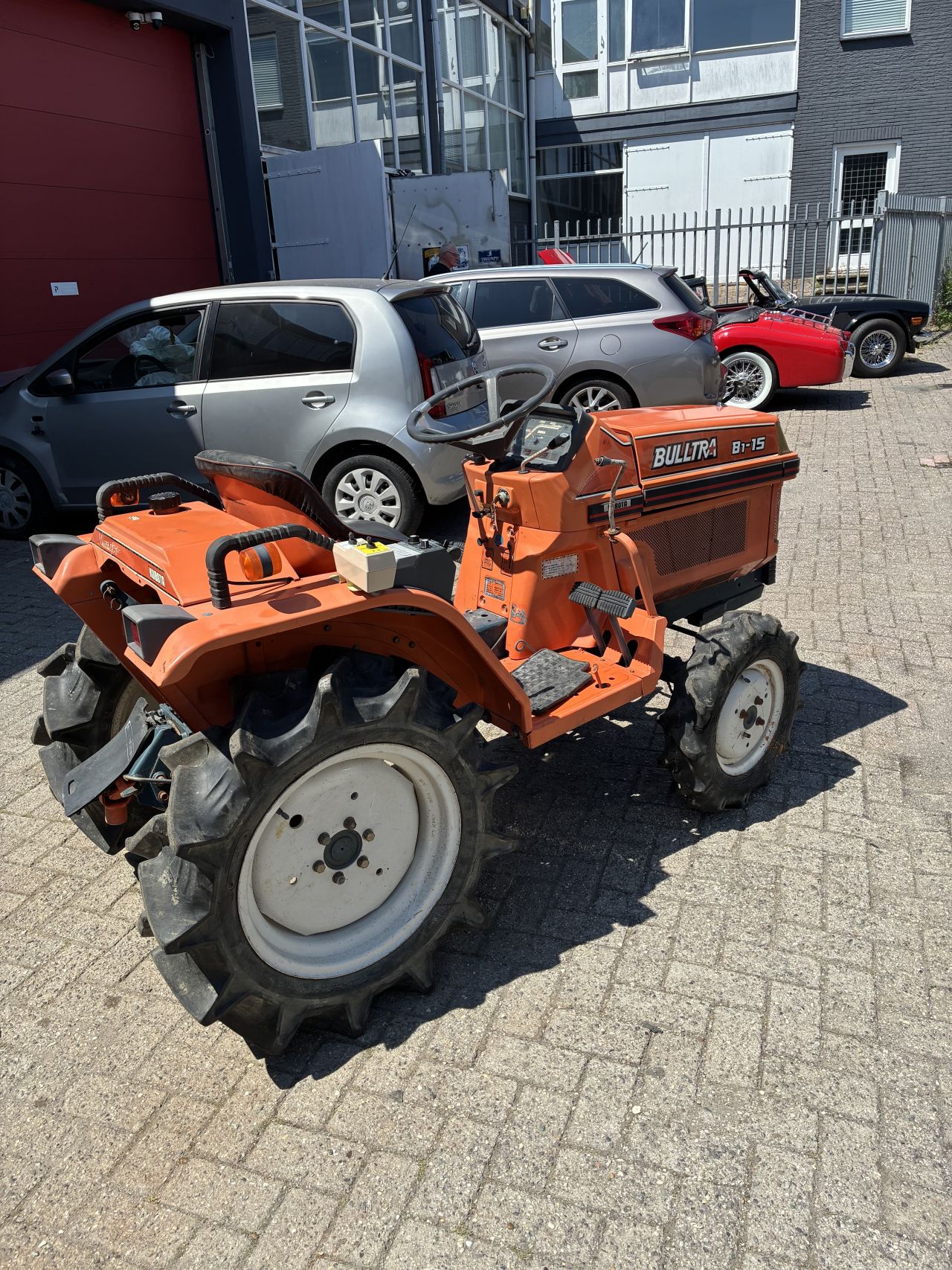 Kubota b1400 4x4 met Grondfrees