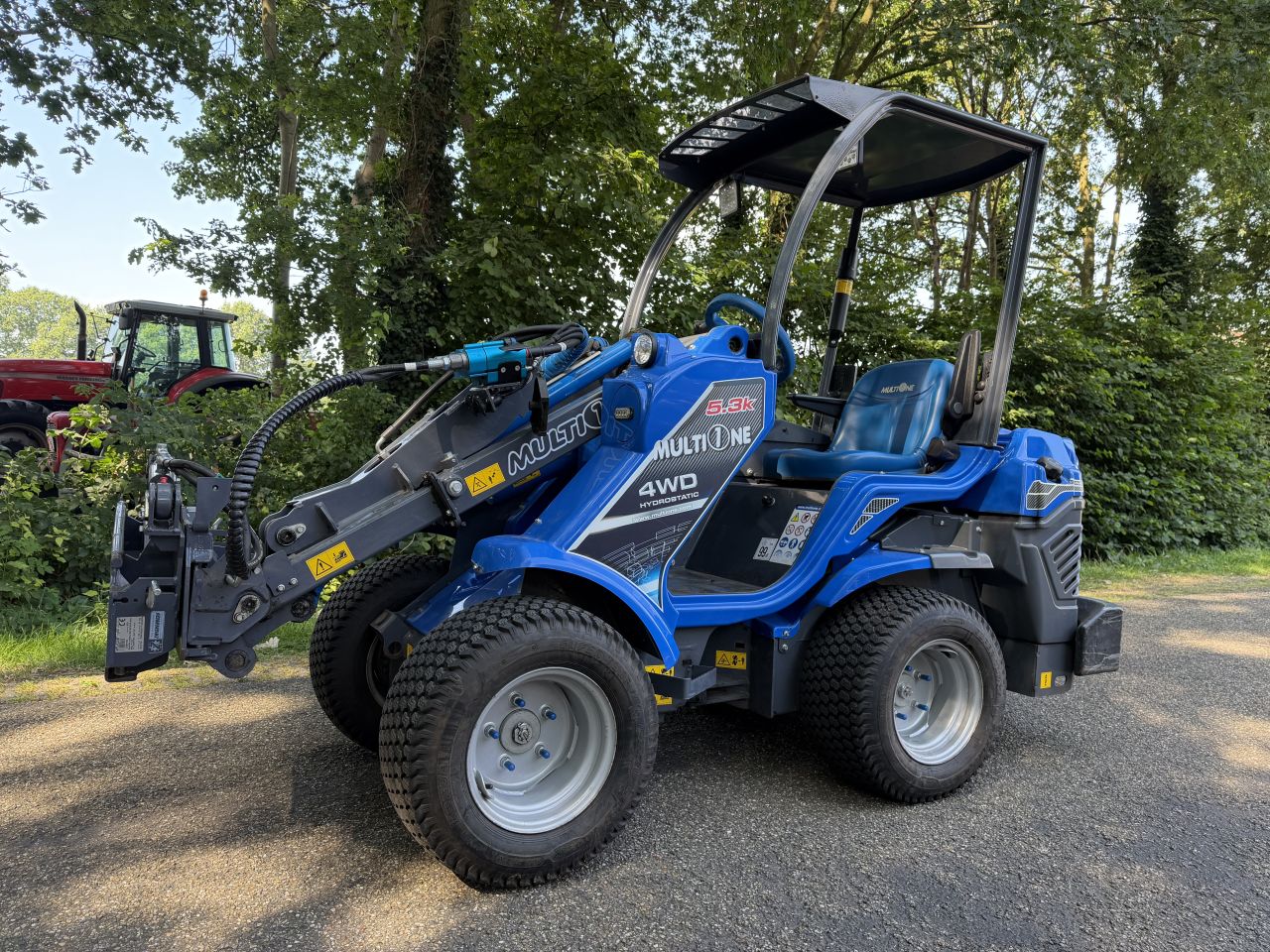 Multione 5.3K shovel met veel toebehoren