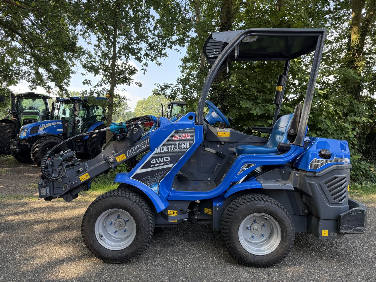 Multione 5.3K shovel met veel toebehoren