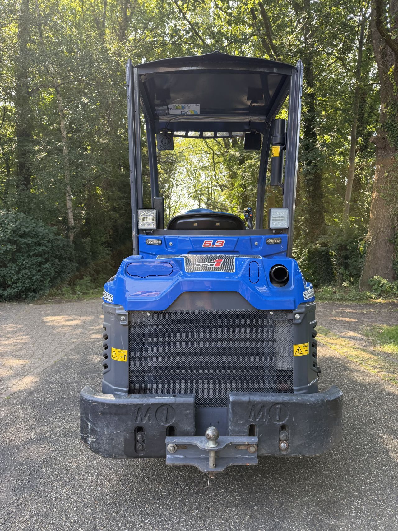 Multione 5.3K shovel met veel toebehoren