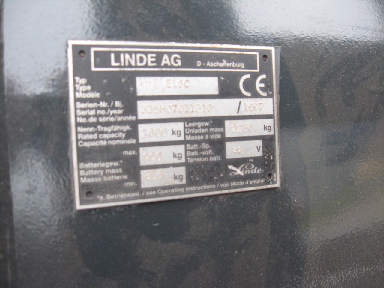 Heftruck Linde