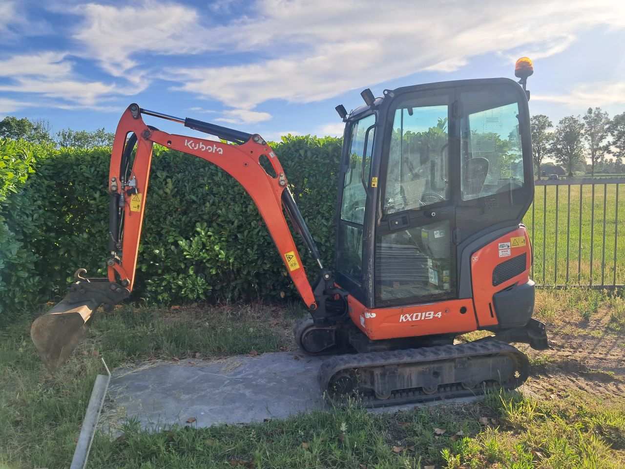Minigraver Kubota KX019-4 ( Bj 2020 ) Graafmachine Minikraan