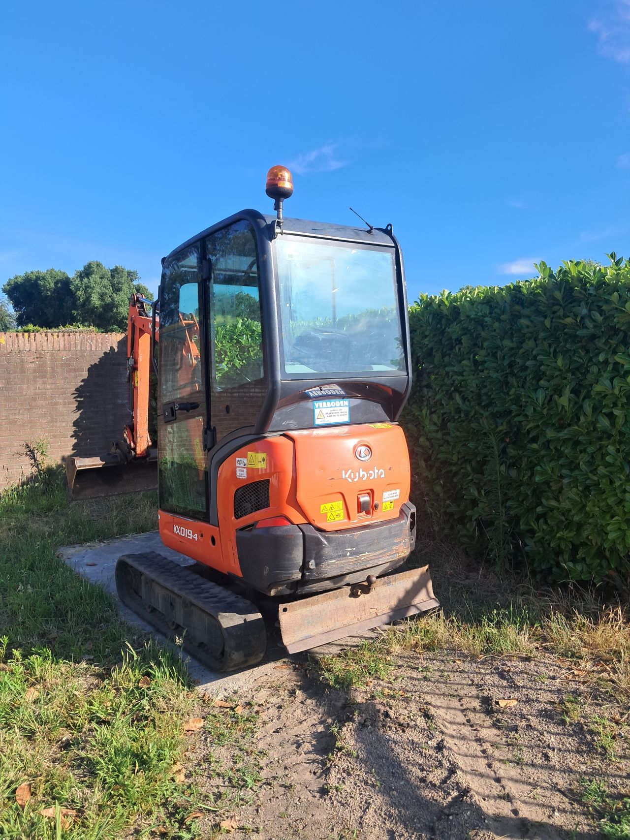 Minigraver Kubota KX019-4 ( Bj 2020 ) Graafmachine Minikraan