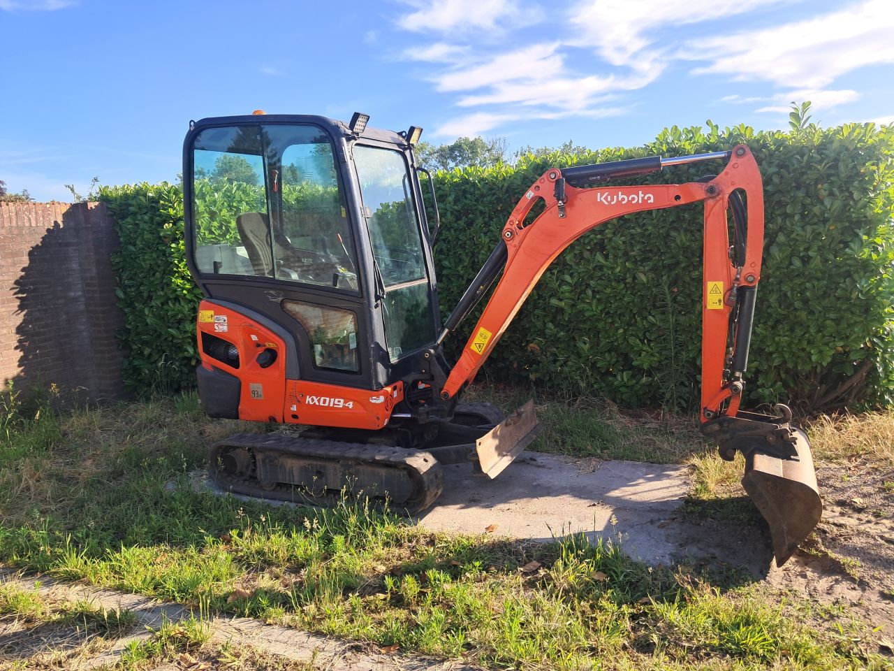 Minigraver Kubota KX019-4 ( Bj 2020 ) Graafmachine Minikraan