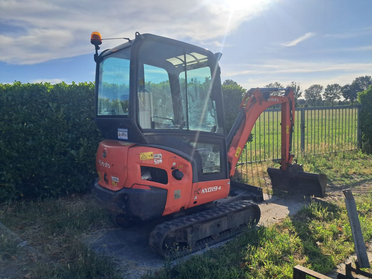 Minigraver Kubota KX019-4 ( Bj 2020 ) Graafmachine Minikraan