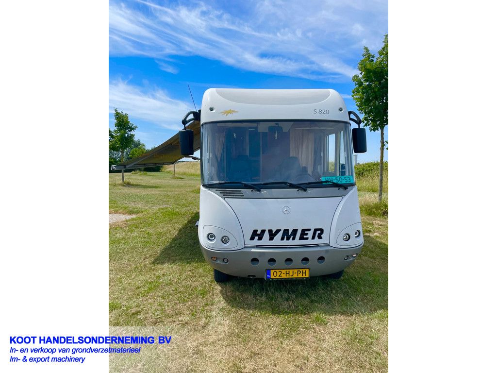 Hymer S820 Nieuwe Apk (Top) Camper