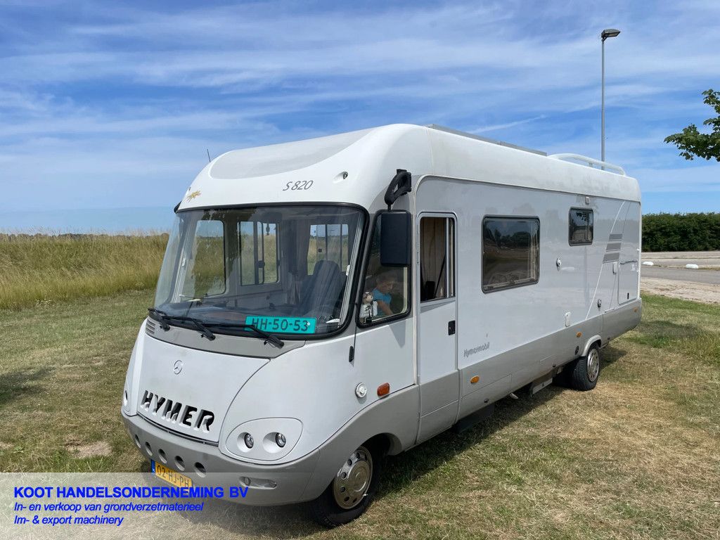 Hymer S820 Nieuwe Apk (Top) Camper