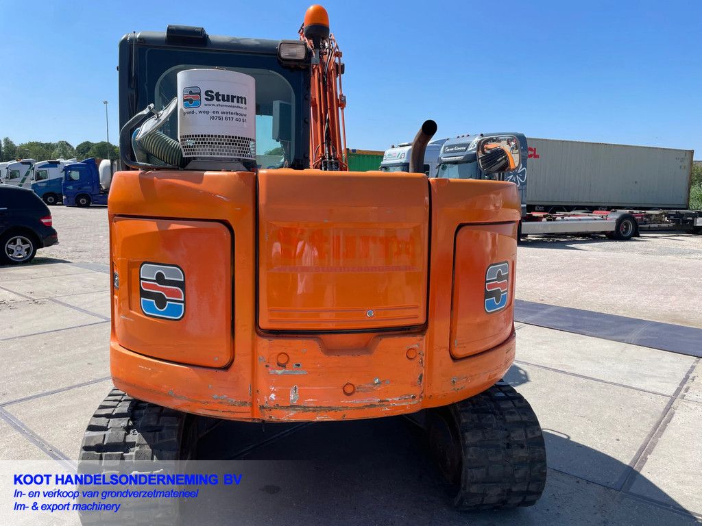 Kobelco SK85msr-3 DKS-Draaikantel-4 Bakken!