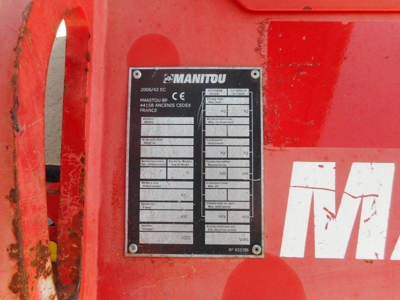 Manitou 280 TJ ( 28 Meter ) Allrad 3 Lenkarten