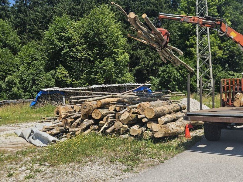 Hiab Kran mit Eigenbau