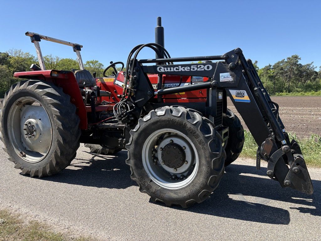Massey-Ferguson 362 cabrio met frontlader