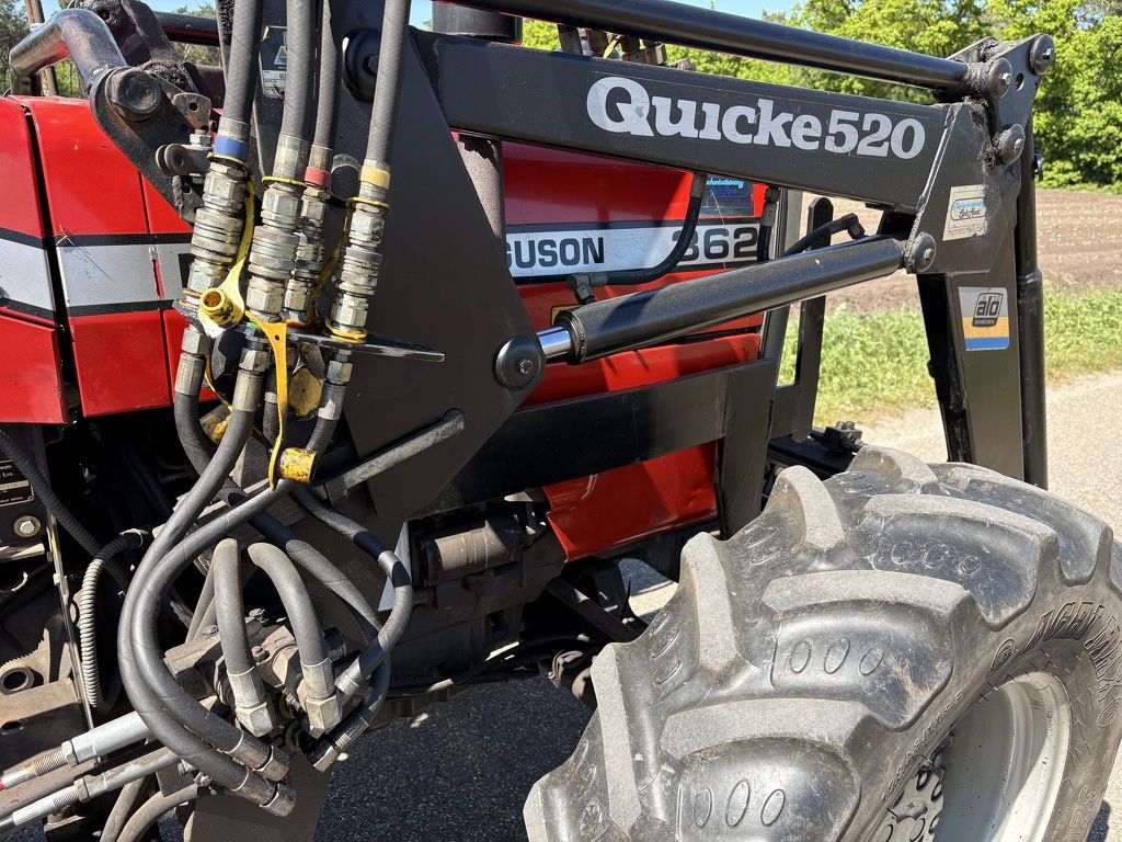 Massey-Ferguson 362 cabrio met frontlader