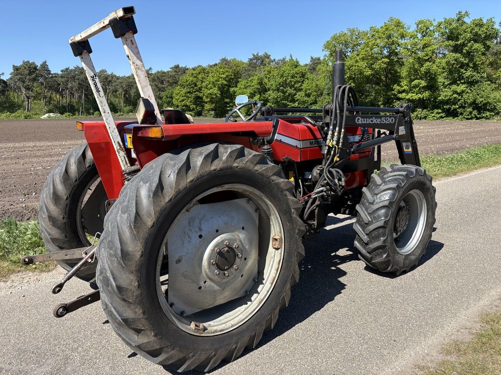 Massey-Ferguson 362 cabrio met frontlader
