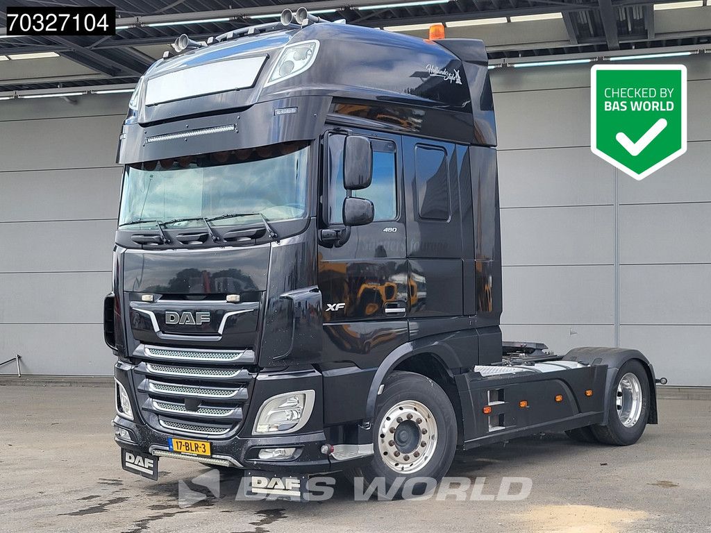 DAF XF XF 480 4X2 NL-Truck SSC Retarder Hydraulic Alcoa's Standklima ACC