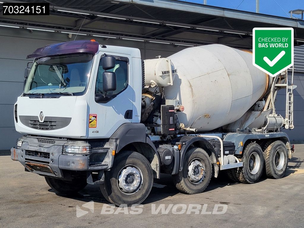 Renault Kerax 410 8X4 Liebherr Mixer Manual Gearbox Big-Axle