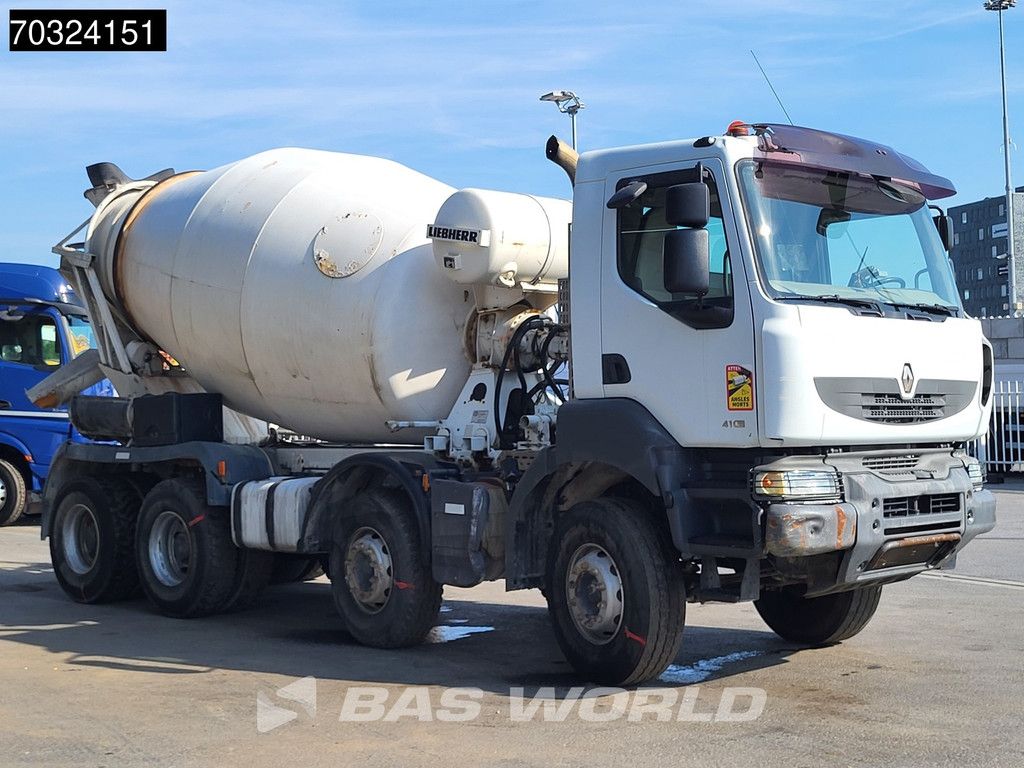 Renault Kerax 410 8X4 Liebherr Mixer Manual Gearbox Big-Axle