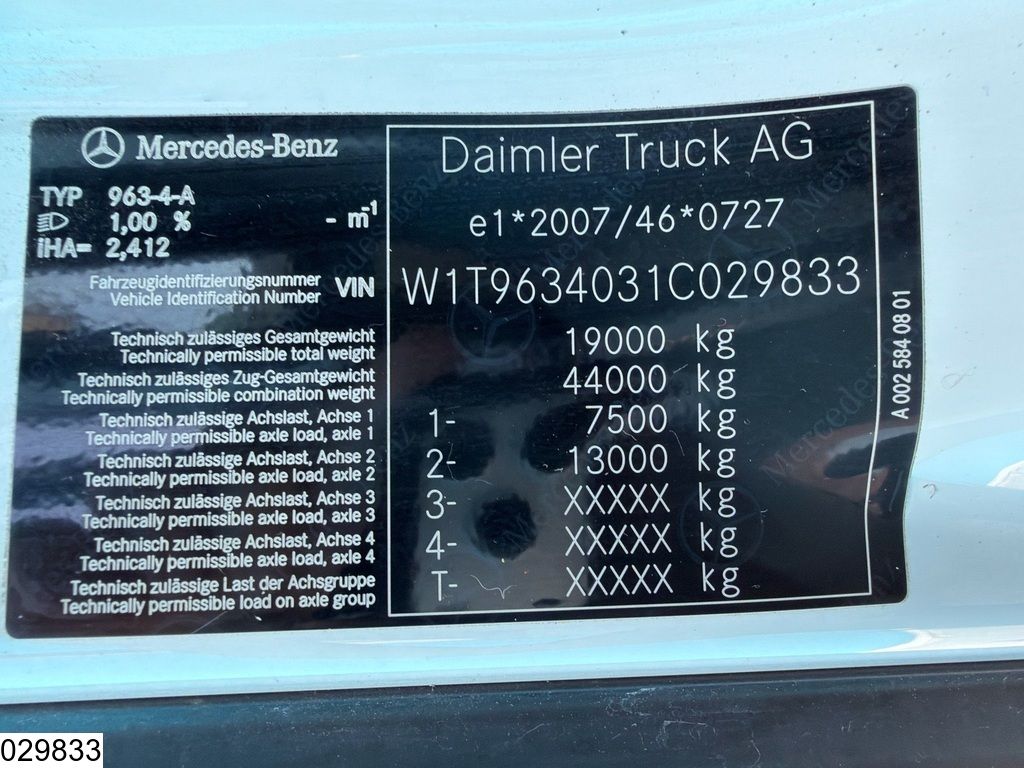 Mercedes Actros 1845 EURO 6