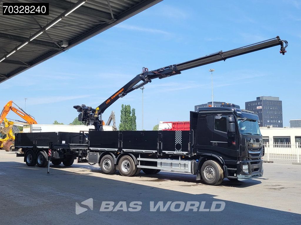 Iveco X-Way X-Way 570 6X2 Fassi F215 Crane Lift+Steering Axle Retarder Euro 6