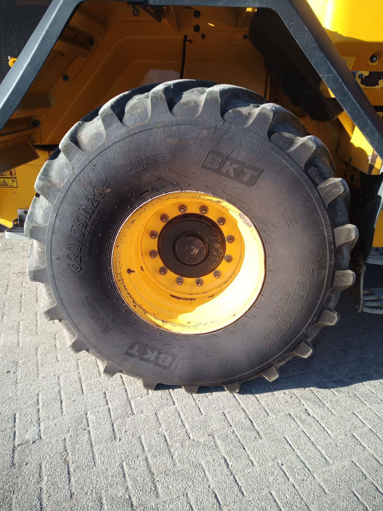 JCB 427 Agri wiellader shovel