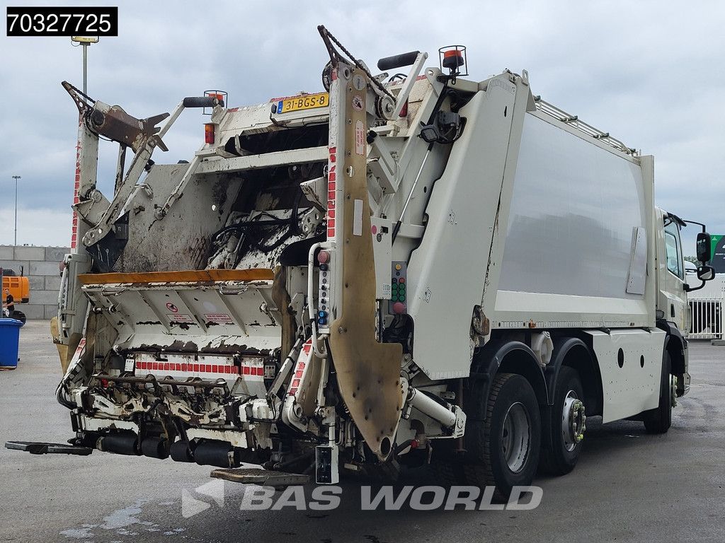 DAF CF 290 6X2 Zoeller Garbage Truck Steering Axle Automatic Euro 6
