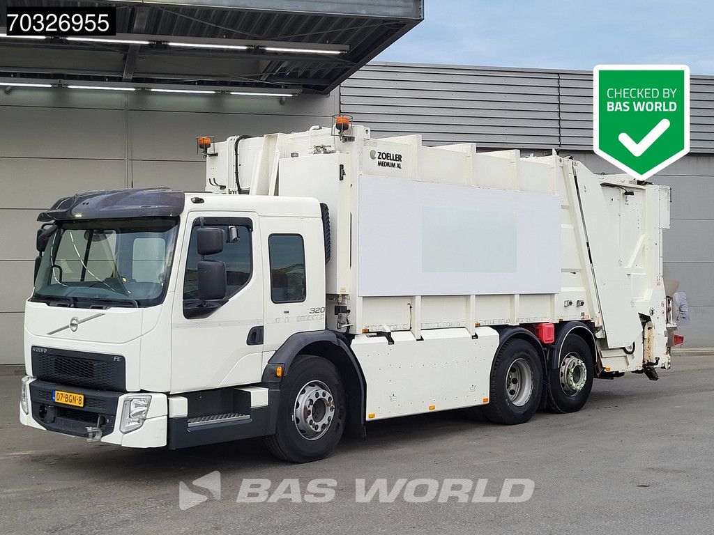 Volvo FE 320 6X2 Zoeller Garbage Truck Steering Axle Euro 6