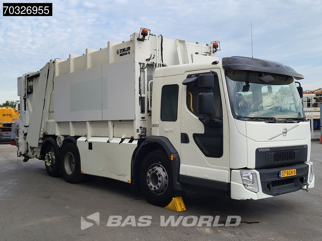 Volvo FE 320 6X2 Zoeller Garbage Truck Steering Axle Euro 6