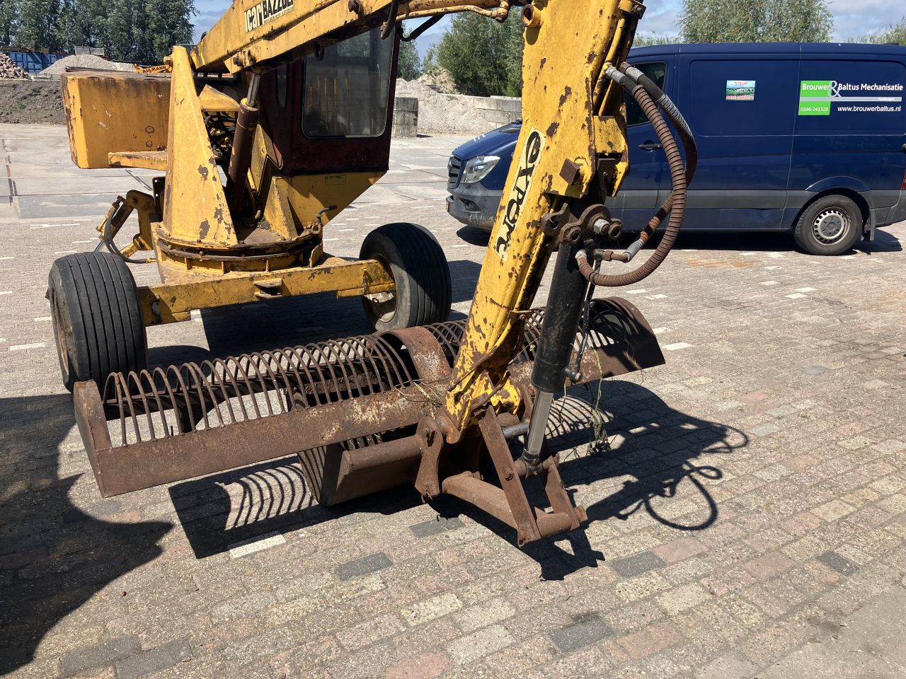 Bazzoli B1 EXPORT gtrokken kraan