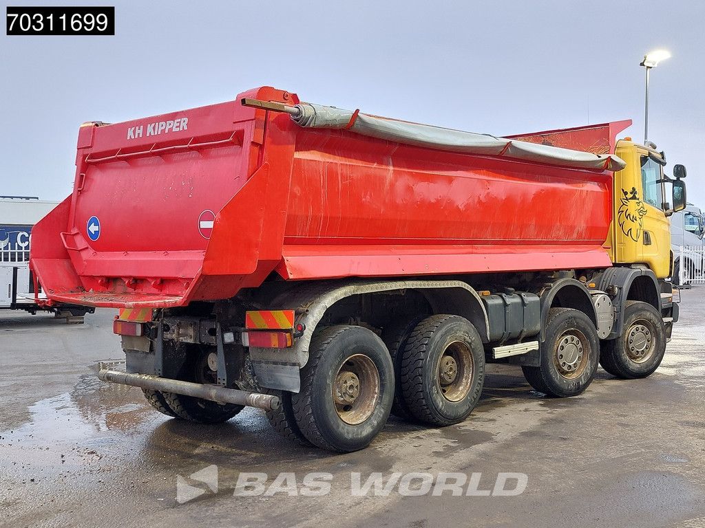 Scania G G420 8X6 8x6 18m3 KH tipper Steel Suspension Big-Axle Euro 4