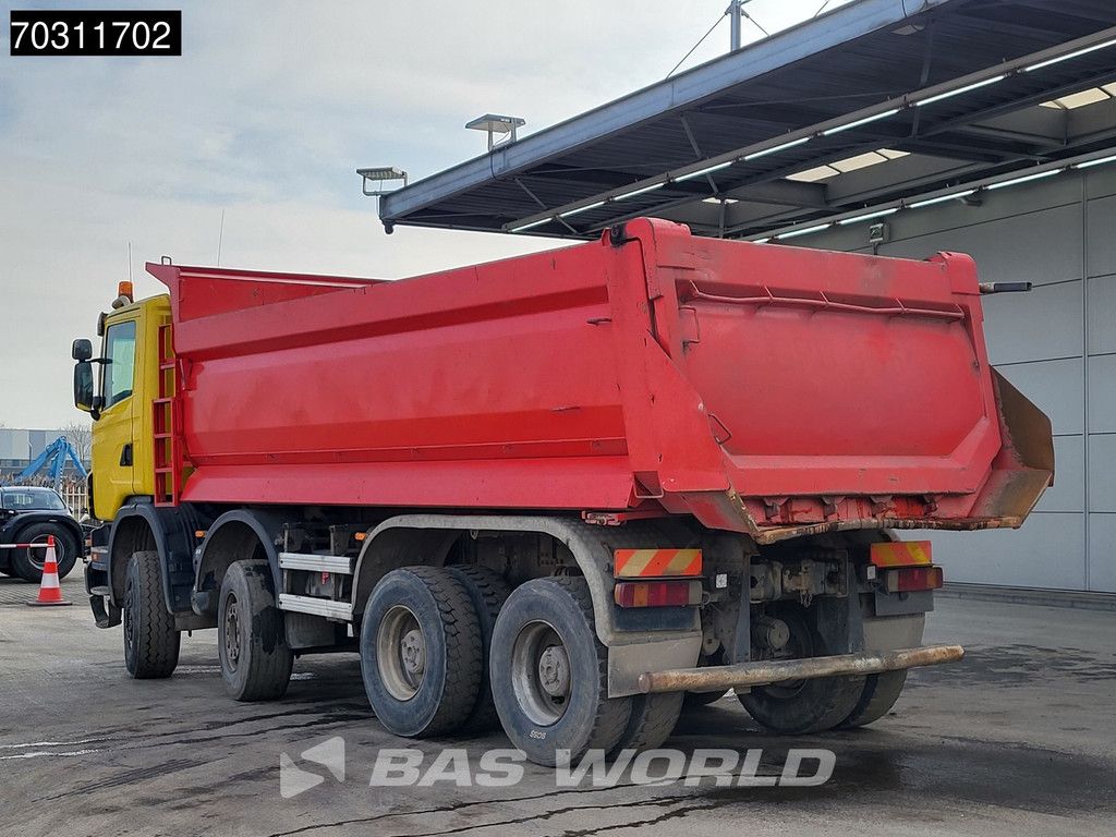 Scania G G420 8X6 8x6 18m3 KH Kipper Steel suspension Big-Axle Euro 4