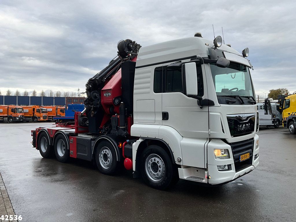 Man TGS 35.500 8x4 HMF 95 Tonmeter laadkraan bj. 2019!