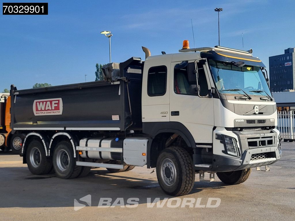 Volvo FM 460 6X6 Trekker Bakwagen Kipper Euro 6
