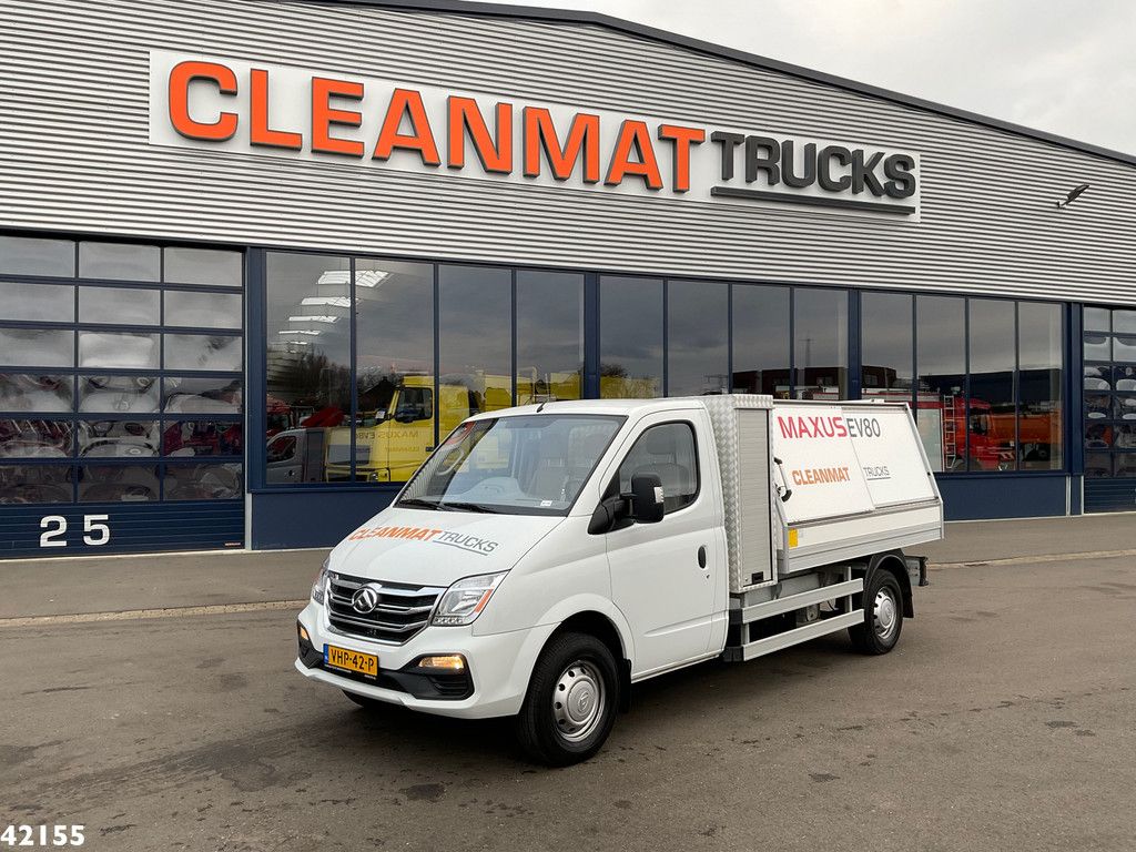 SAIC Maxus EV80 LWB Veegvuilkipper 100% elektrisch