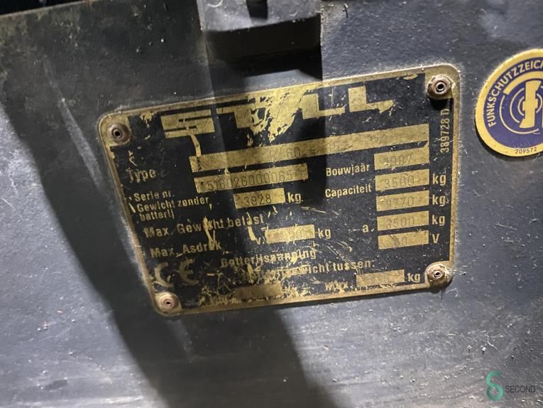 Gabelstapler Elektrisch Still R60-35 1997 3.+4. Ventil