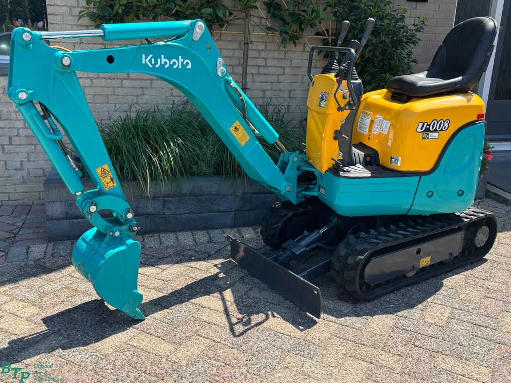 Kubota u-800 gebruikte minigraver u800 graafmachine