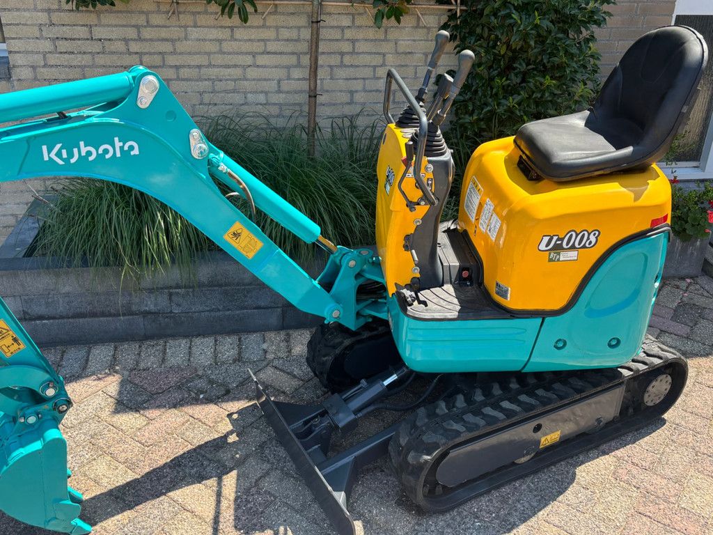 Kubota u-800 gebruikte minigraver u800 graafmachine