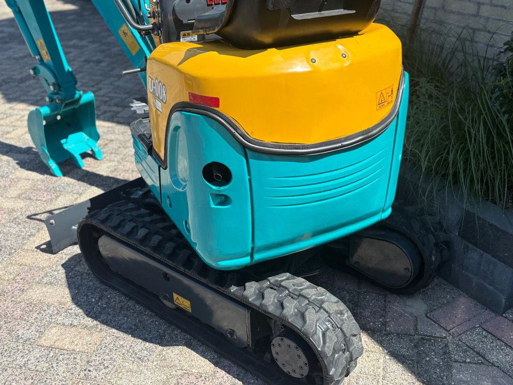 Kubota u-800 gebruikte minigraver u800 graafmachine