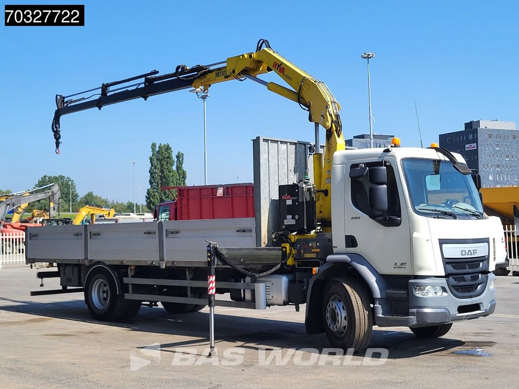 DAF LF 250 4X2 Hyva Crane Remote Euro 6