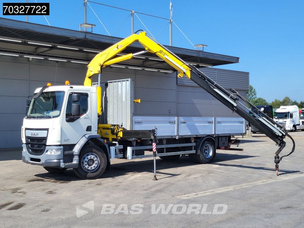 DAF LF 250 4X2 Hyva Crane Remote Euro 6