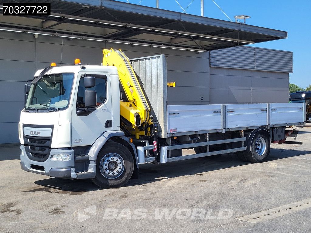 DAF LF 250 4X2 Hyva Crane Remote Euro 6