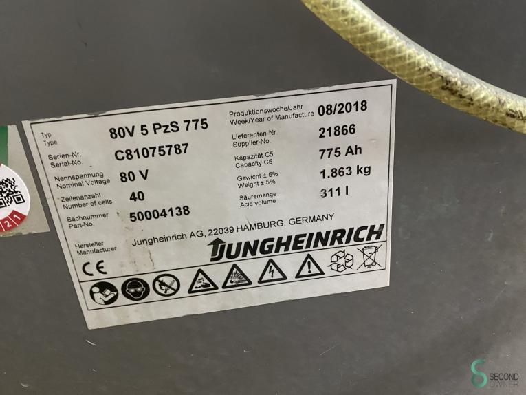 Heftrucks Elektrisch Jungheinrich EFG 425k 2015