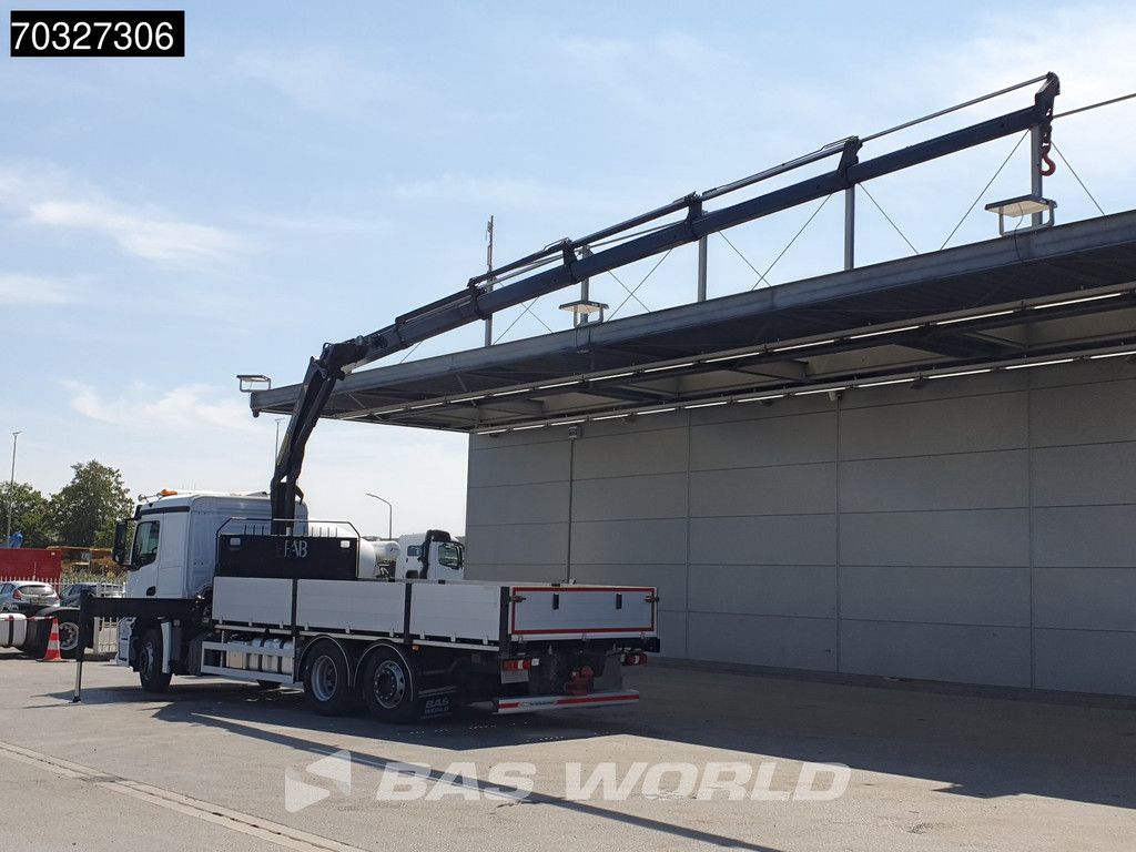 Mercedes Actros 2540 6X2 Palfinger PK19.001 SLD Crane Kran Lift+Steering Axle Euro 6
