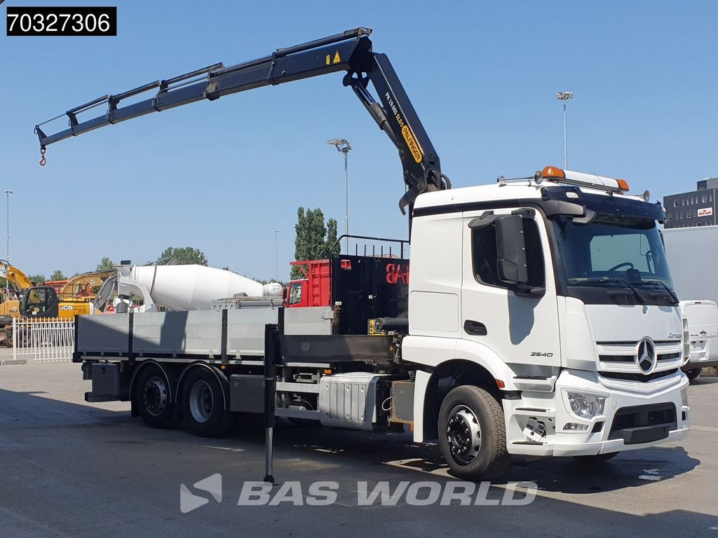 Mercedes Actros 2540 6X2 Palfinger PK19.001 SLD Crane Kran Lift+Steering Axle Euro 6