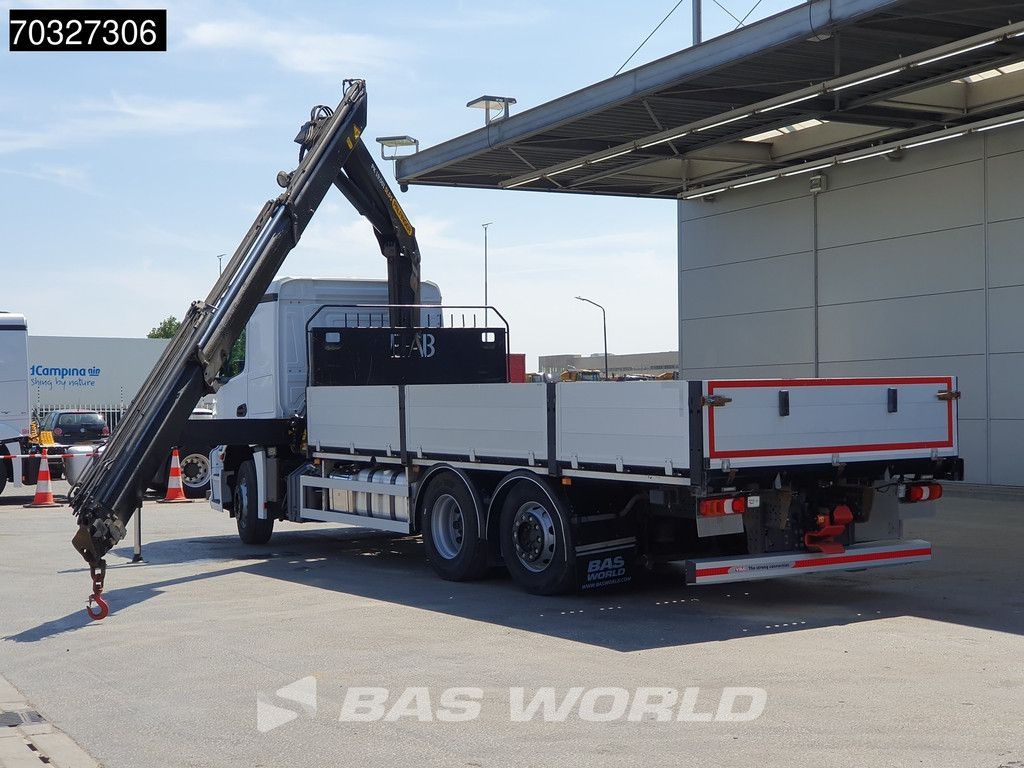 Mercedes Actros 2540 6X2 Palfinger PK19.001 SLD Crane Kran Lift+Steering Axle Euro 6