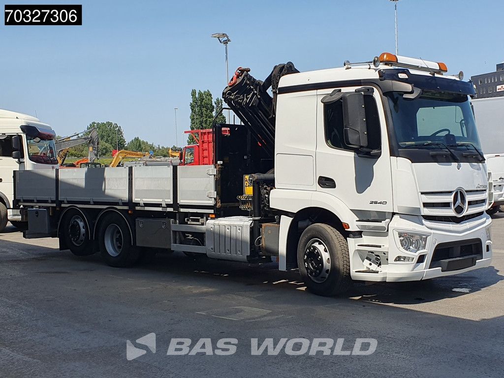 Mercedes Actros 2540 6X2 Palfinger PK19.001 SLD Crane Kran Lift+Steering Axle Euro 6