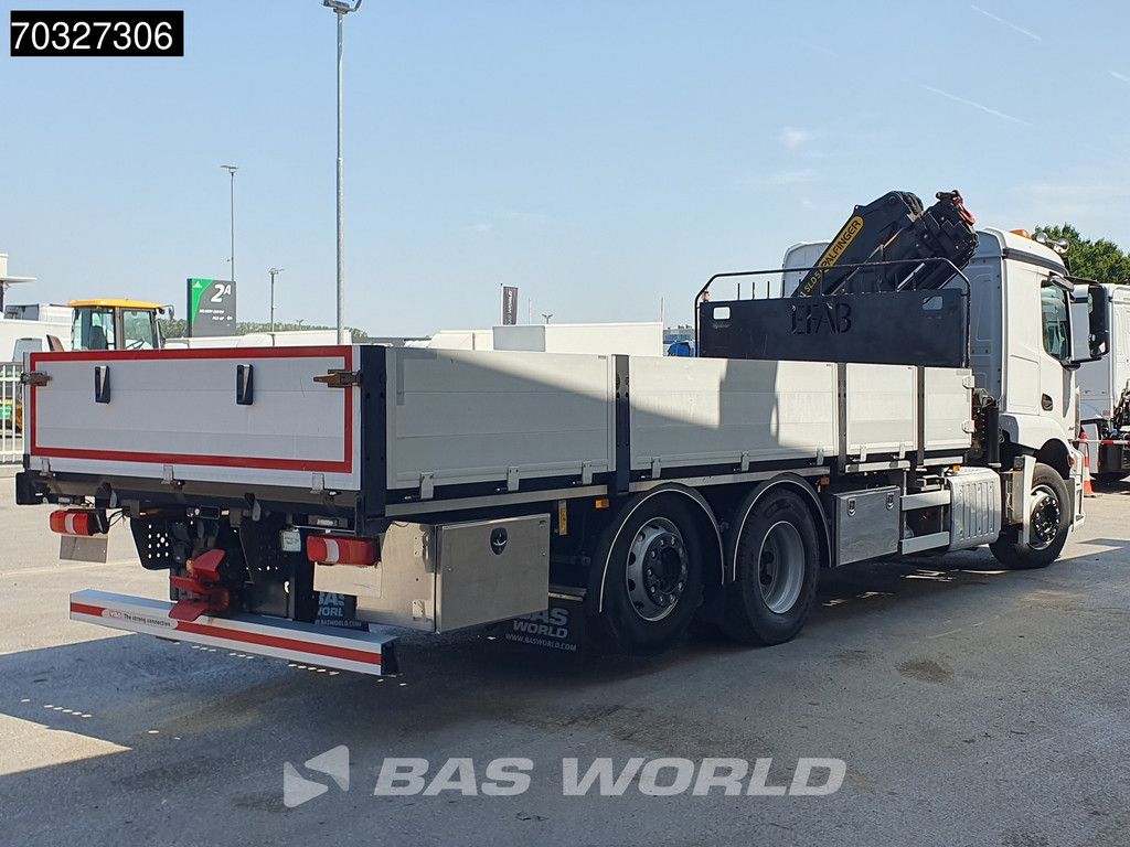 Mercedes Actros 2540 6X2 Palfinger PK19.001 SLD Crane Kran Lift+Steering Axle Euro 6