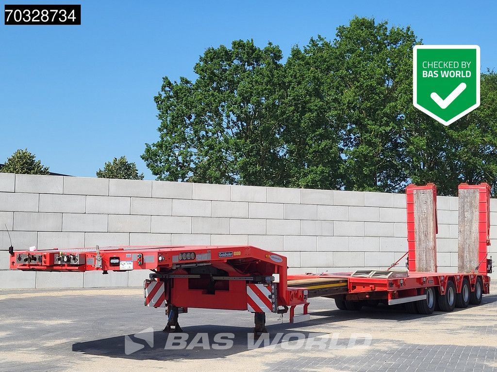 Goldhofer STZ 4 L A STZ-L4 4 axles Extendable 600cm 3xSteering 1x Lift Ramps