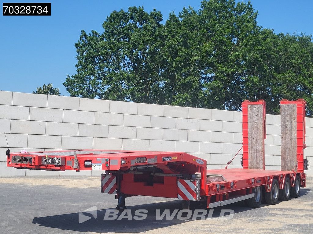 Goldhofer STZ 4 L A STZ-L4 4 axles Extendable 600cm 3xSteering 1x Lift Ramps