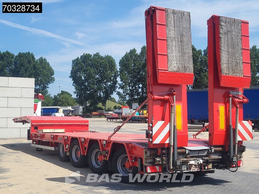 Goldhofer STZ 4 L A STZ-L4 4 axles Extendable 600cm 3xSteering 1x Lift Ramps